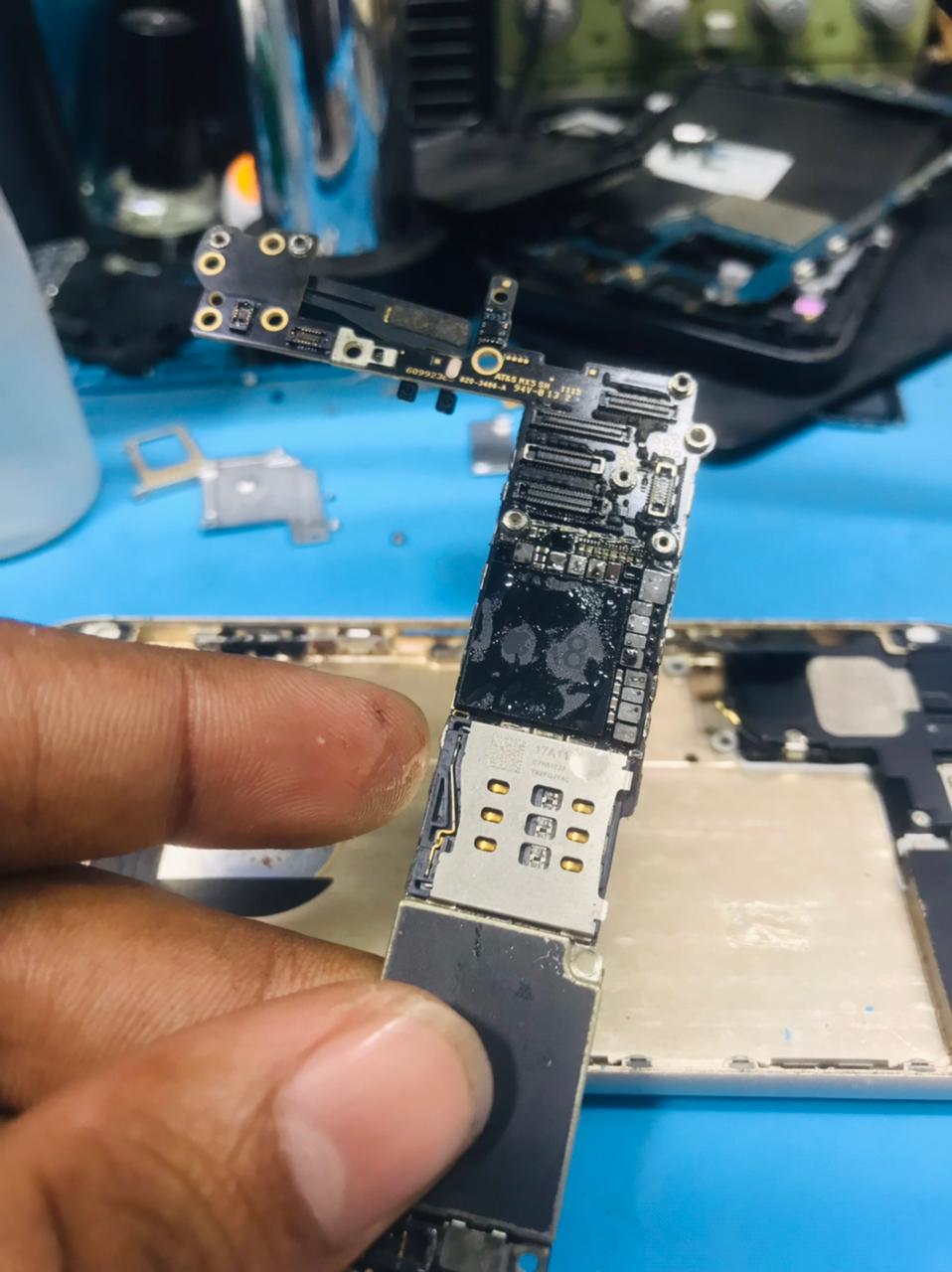 Specialized water damage repair and liquid corrosion treatment